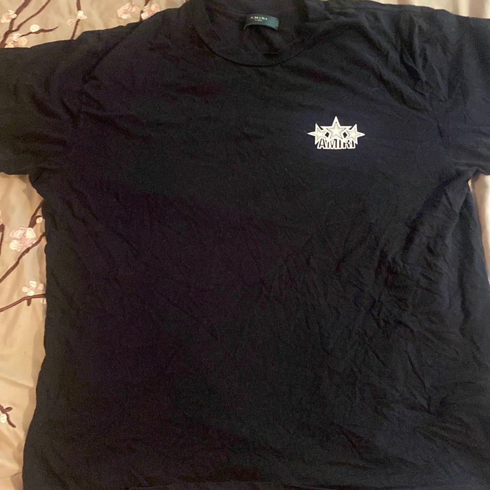 Amiri black tshirt